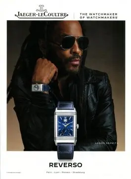 Lenny Kravitz portant une Jaeger-LeCoultre